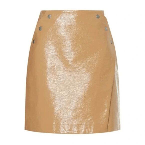 BA&SH Misty Skirt in Noisette Size 2‎ (Medium) *small damage see pictures* - Picture 4 of 9